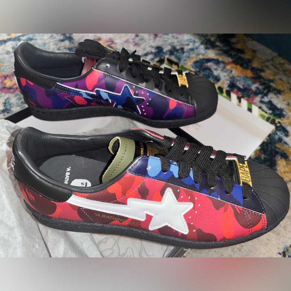 BAPE x Superstar “Mixed Camo”